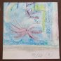 Sketch on Card Painter Gaetano Pancaldi 1960's Portrait Vintage P31