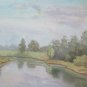 Painting Landscape Summer Emilia Romagna Opera by Pancaldi Painter of Modena P14