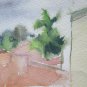 Painting Watercolour on paper Vintage Landscape Opera Maestro G.Pa P14