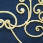 Coat Hangers Hanger Wrought Iron Wall Wall Vintage Forged by hand Ch