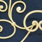 Coat Hangers Hanger Wrought Iron Wall Wall Vintage Forged by hand Ch
