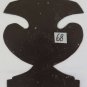 Antique Medal Decorative Wall Shaped like Cup Iron Painting CH13 68