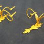2 Wall Light Wrought Iron Vintage Pair of Lamps Wall CH14 3