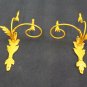 2 Wall Light Wrought Iron Vintage Pair of Lamps Wall CH14 3