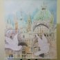 23 3/16x26 3/8in Painting Vintage Technical Frost Venice Basilica Saint Marco