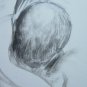 Drawing Sketch on Basket Victims War Vietnam Years 60 Painter Pancaldi P28.7