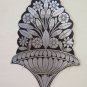 Painting Antique and Engraved a Engraving Iron on Style Floral Blossom Ch13 17
