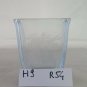 Small Jar Glass Antique half' Twentieth Century Bowl Table Vintage 1900 R54