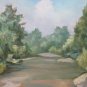 Painting Oil on board Painting Landscape Di Montagna 1960's 60 p16