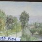 Small Painting to Watercolour Studio Sketch Sketching View Woodlands P28.4