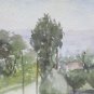 Small Painting to Watercolour Studio Sketch Sketching View Woodlands P28.4