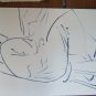 Six Sketching Drawings Preparatory for Shapes Man's Author G.Pancaldi P28.5