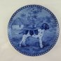 Plate in Ceramic Tove Svendsen Hundeplatte Dog Gammel Dansk Honsehund R77