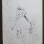 2 Sketching Drawings D'Author Theme War War Vietnam the Prisoner P28.7