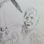 2 Sketching Drawings D'Author Theme War War Vietnam the Prisoner P28.7