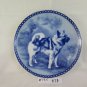Plate in Ceramic Tove Svendsen Hundeplatte Norsk Elghund Dog Denmark R77
