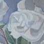 Painting Modern Floral Rose White in a Vase from the Master Pancaldi P23