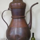 Large Vase Copper Shaped like Spout Ideale for Outdoor Garden Terrace