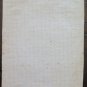 Antique Painted Sketch White and Black Bleak Landscape Winter D'Author P28.4
