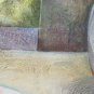 34 5/16x24 3/8in Painting Modern Technical Mixed Portrait Woman Onirico P33.3