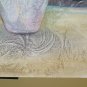 34 5/16x24 3/8in Painting Modern Technical Mixed Portrait Woman Onirico P33.3