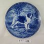 Flat Ceramics Tove Svendsen Hundeplatte Dog Saint Bernard Bernhardiner R77