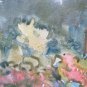 Old Painting to Watercolour from the Painter G.Pancaldi Landscape Painting P14