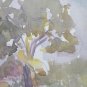 Sketch Painted on Card from the Painter's Gaetano Pancaldi Years Fifty '50 P28.4