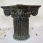 Base for Small Table Bronze Shaped like Cap Engraving Fusion Wax Lost Period 900