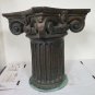 Base for Small Table Bronze Shaped like Cap Engraving Fusion Wax Lost Period 900