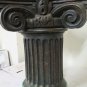 Base for Small Table Bronze Shaped like Cap Engraving Fusion Wax Lost Period 900