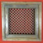 Railing Window Antique Room Divider Grate Frame of Wood and Iron Antique India 5