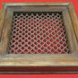 Railing Window Antique Room Divider Grate Frame of Wood and Iron Antique India 5