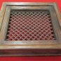 Railing Window Antique Room Divider Grate Frame of Wood and Iron Antique India 5
