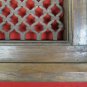 Railing Window Antique Room Divider Grate Frame of Wood and Iron Antique India 5