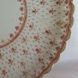 Plate for Cake in Ceramic Eland Decoration Giglio Vintage Ceramic Plate R72