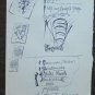 Old Sketch With Clipboard For Flyer Political Communist Years' 50 P28.6