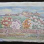 View of A Borgo Emilia Romagna Old Painting Painter Local 17 5/16x13in P14