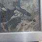Painting Abstract Vintage Signed Aldo Zacharias Years 60 Waterlily On Paper BM51