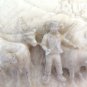 Old Sculpture Bas-Relief IN Marble landscape Alps Cows Pastors BM39