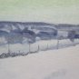 Painting Modern Ice Frost landscape Winter With Snow & Much Navigating Signed