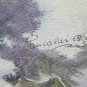 Painting Modern Ice Frost landscape Winter With Snow & Much Navigating Signed