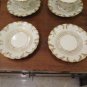 Antique Service For Tea Eight People Porcelain And Gold Italy End 2624 8/12ft1