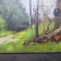 Painting Antique landscape oil On Board Painting Modern Of 900 Campi Summer p1