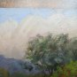 Painting Antique landscape oil On Board Painting Modern Of 900 Campi Summer p1