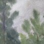 Small Painting To Watercolour landscape With River Yrs 40 Painter Pancaldi P28.4