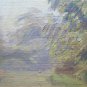Small Painting Antique Painting oil On Board Style Impressionist landscape p1