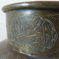 Old Vase Copper Arabic Art Muslim Islamic Islam Chiseled Medium East BM30