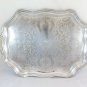 Large Tray IN Metal silver plated Silverplated Made England Beginning 900 BM37