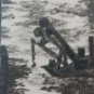 Etching Vintage Tone Zancanaro Laguna Of Venice Signed Numbered Dated BM46
